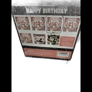 Milestone Birthday Celebration Cards Set